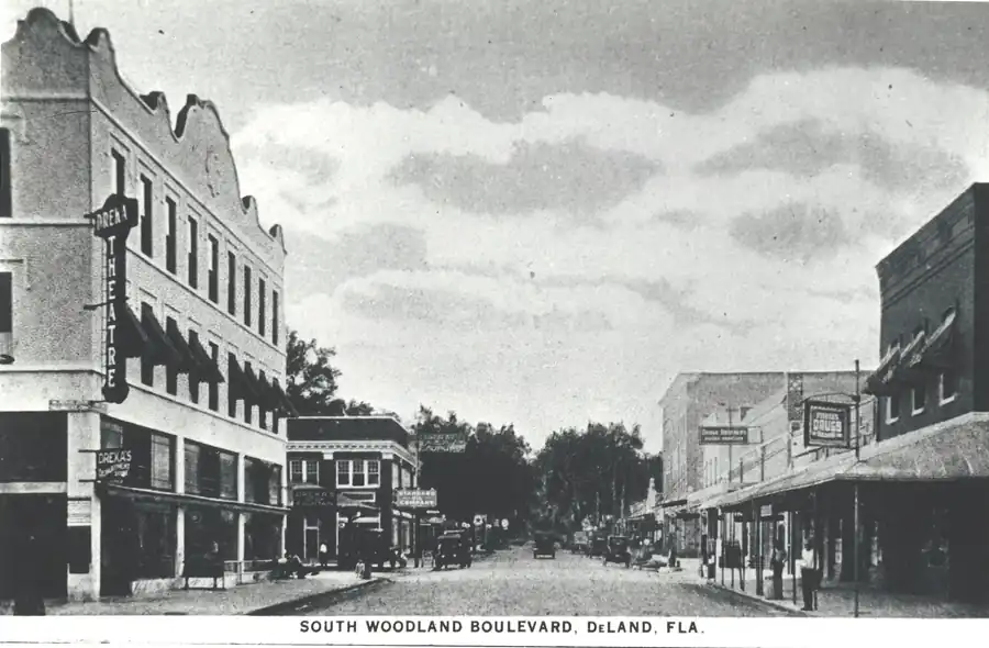 South Woodland Boulevard postcard